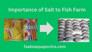 benefits or importance of fish farming