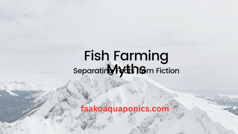 misconceptions in fish farming